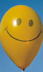 smiley face balloons