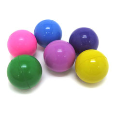 neon high bounce balls