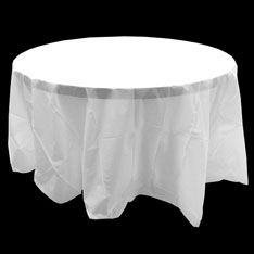 round white table cloth