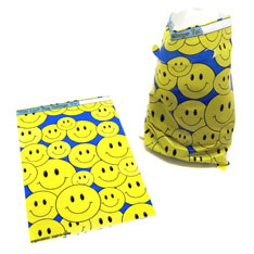 smiley face favor bags