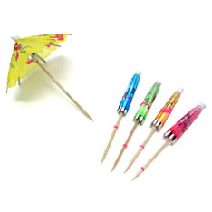 paper drink umbrellas