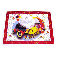 roller skate placemats