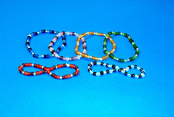 beaded stretch bracelet