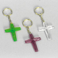 cross keychain