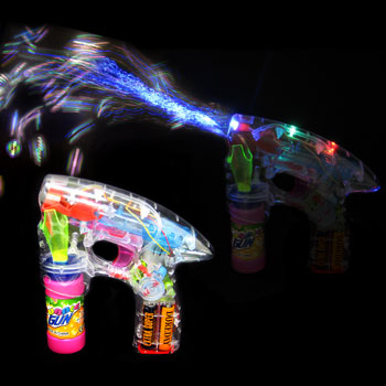 transparent bubble gun