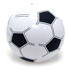 inflatable soccer ball