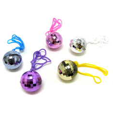 mirror ball necklace