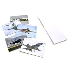 fighter plane memo pad