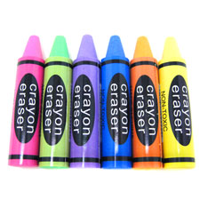 crayon erasers