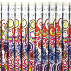 swirl pencils