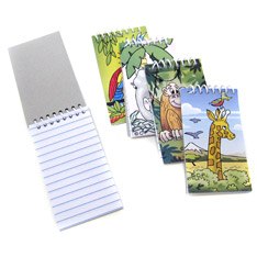 jungle memo pad