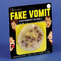 fake vomit