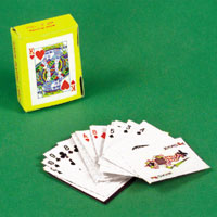 mini playing card
